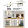 Rayogale 32 Inch Rechargeable Battery Operated Wall Sconce Set of