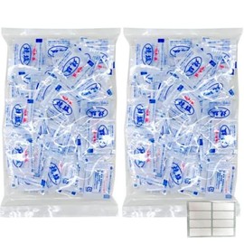 Hakata Salt Grilled Salt (0.04 oz (1 g) x 200 Bags), Small Bag, Salt, Seasoning, Individual Packaging, Outdoor Takeout (200 Bags + Bonus)