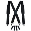 KUNN Tool Belt Suspenders Removable Padded Shoulder Work Suspenders with