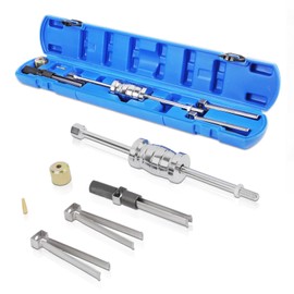 Fuel Injector Remover Tool Compatible with Ford & Volvo, Fuel Injector Puller Injector Installer for Ford & Volvo 1.0L 1.5L 1.6L 1.8L 2.0L 2.3L 2.7L 3.5L Replace OE# 310-206, 9997410