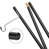 Lantern Stand, Lantern Pole, Double Hook, Foldable, Aluminum, Camping Light