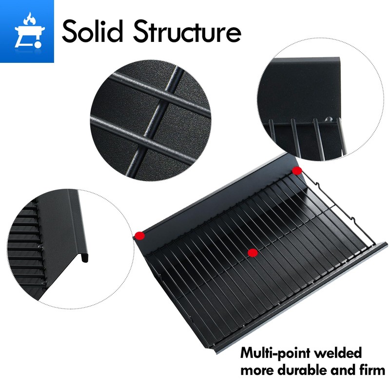 Grillflame 810-0025 Charcoal Ash Pan Replacement Parts for Nexgrill Charcoal