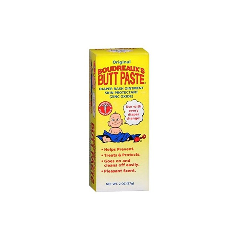 Boudreaux Butt Paste Original Diaper Rash Ointment - 2 oz