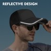 Sun Visor Hats Men, Adjustable Retractable Brim UV Protection Mesh