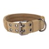 Military Dog Collar Adjustable Nylon Training Dog Collar with Heavy