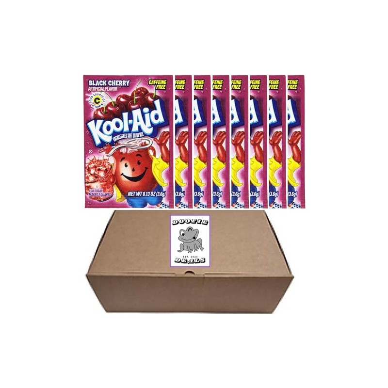 Kool-Aid Drink Mix - 8 Packets (Black Cherry)
