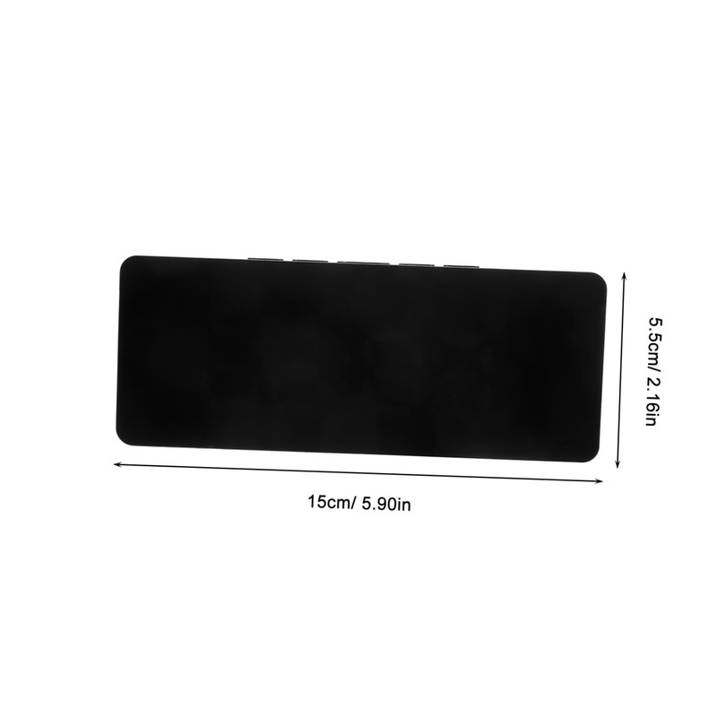 Alipis Digital Clock with Large Display Aesthetic LED Alarm Clock