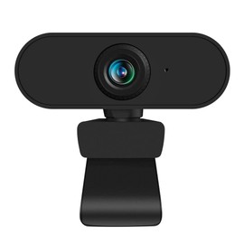 Atlantis Webcam Full HD 1080p 1920x1080/30fps, Manual Focus, Built-in Microphone, USB Port, White Balance, Viewing Angle 80°, Suitable for Video Calls, Model P015-F930HD