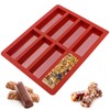 Webake Chocolate Molds Silicone Bar Mold for Granola Cereal Energy