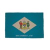 U24 Brillenputztuch Delaware Fahne Flagge Glasreinigungstuch Microfasertuch