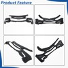 WFLNHB Primered Front Bumper Cover Replacement for Malibu 2016 2017