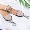 Bag Straps for Changing Silver Carabiner Adjustable Shoulder Strap for