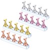 Set of 4 Acrylic Nail Stands, BetterJonny Nail Display Stand,