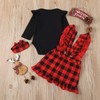 Conjunto de falda de algodón para bebés y niñas, Pelele