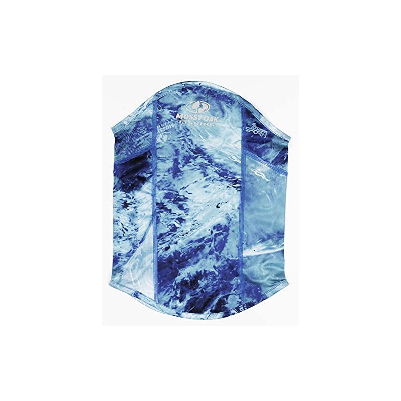 Mossy Oak Neck Gaiter, Cooling Fishing Mask for UPF Neck