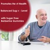Berberine Gummies 1500mg Sugar Free, Organic Berberine Supplement w/Ceylon Cinnamon,