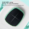 Noise Reduction Safety Ear Muffs 25dB Hearing Protection Earmuffs Sound