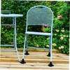 TEHAUX 4Pcs Chair Leg Caps Non Slip Outdoor Foot Cushion