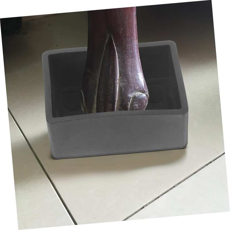 ORFOFE 8pcs Rectangular Furniture Table Foot Cover Caps Chair Leg