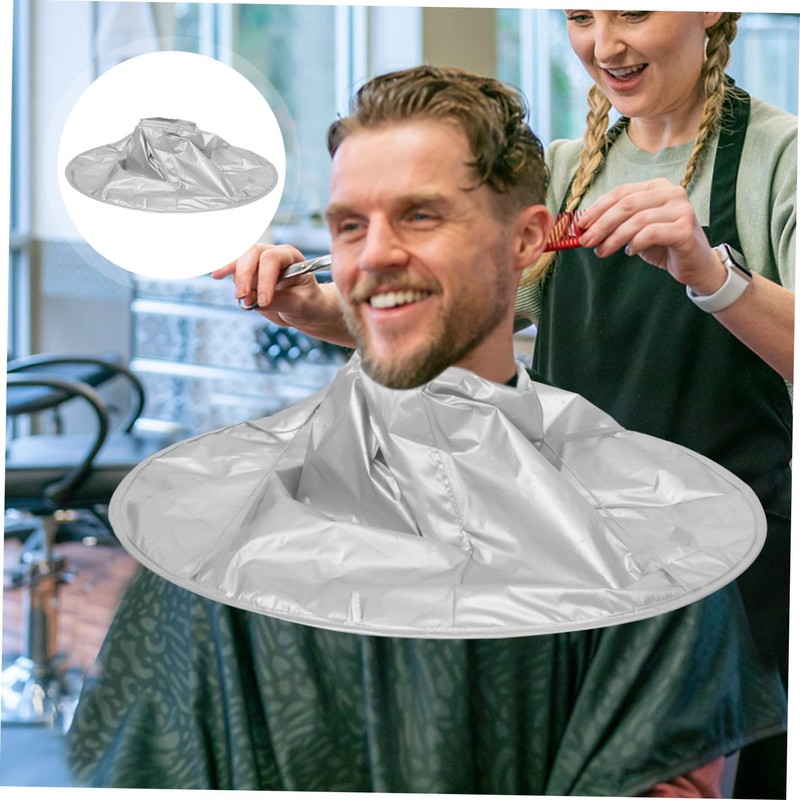 Mikinona Hair Cutting Cape for Adults Boys and Girls Barber