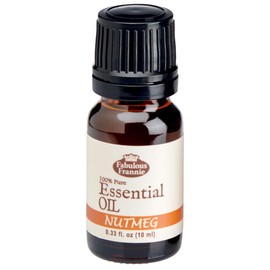 Fabulous Frannie Nutmeg 100% Pure, Undiluted Essential Oil 10ml (Pack of 1)