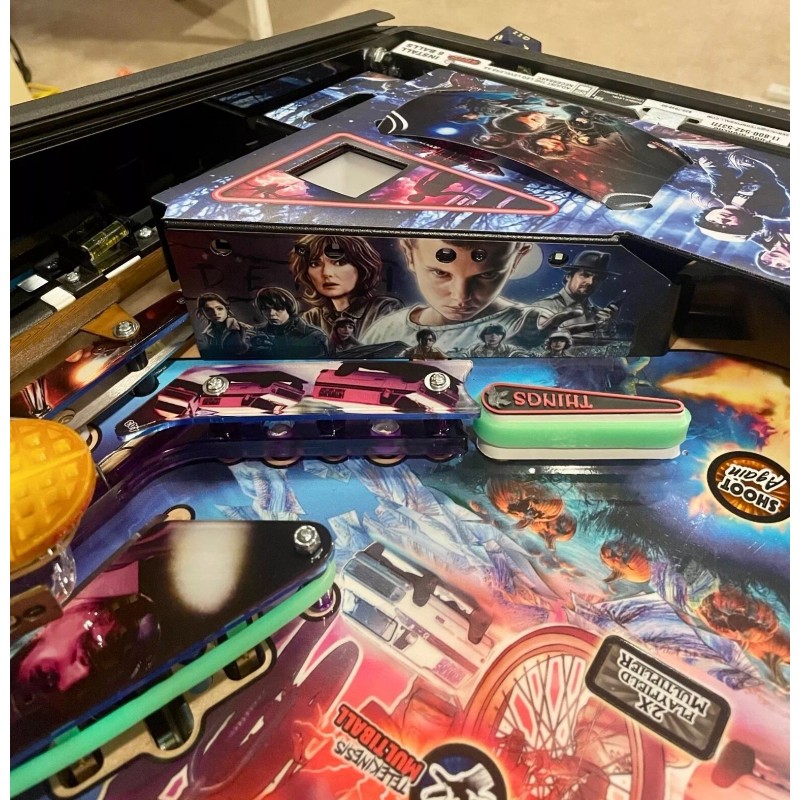 Stern Pinball STRANGER THINGS Pinball Mod DECAL Apron Wall (