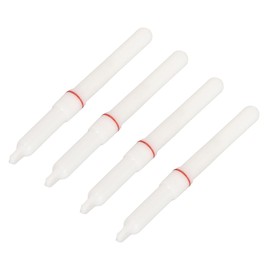 Jauarta 4PCS Fishing Sticks ABS LED Rod Tip Luminous Light Sticks with Battery for Dark Night Fishing (Steady On Green)