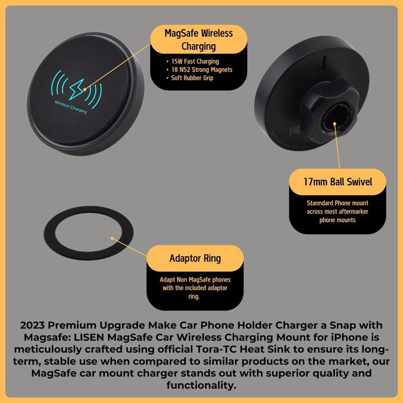 Dodge Charger Phone Holder 2011-2023 - Mount Style: Cradle Holder