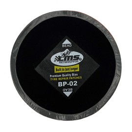 LMS Heavy Duty Reinforced Bias Tire Repair Patches BP-02 (3-1/2")