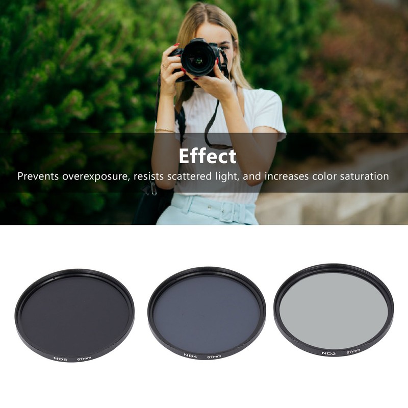 ND Filters Set HD Multi Layer Coating Anti Overexposure Anti