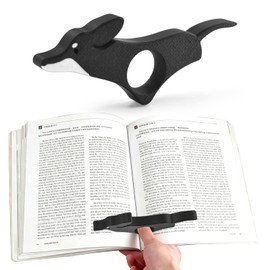 Dog Book Page Holder for Reading, 3D Printed One-Handed Reading Bookish Gifts & Accessory for Bookworms, Book Lovers & Readers
