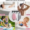 4 pcs Cepillo de Baño de Silicona, Cepillo Corporal de