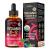 Vitamina B12 Sublingual Gotas Orgánica 5000 Mcg Vegano Sabor