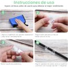 120 Piezas Organizador de Cables , Clips para Cables, Cable