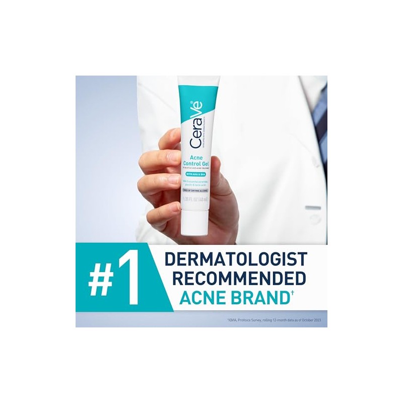 CeraVe Gel para Acné con Ácido Salicílico 3 Ceramidas