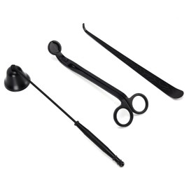 Juego de Accesorios para Velas, Elegante Tijera de Mecha de Vela de Acero Inoxidable para Accesorio de Vela para Decoración de Dormitorio