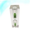 Mobestech Creative Sand Clock Timer Green Sandglass Decoration for Tooth