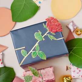 Bookmark Cute Book Markers Metal Rose, Birthday Gifts for Teachers Women, Unique Book Marks Mothers Day for Women Girlfriend Wife Female Book Lover (Rose)