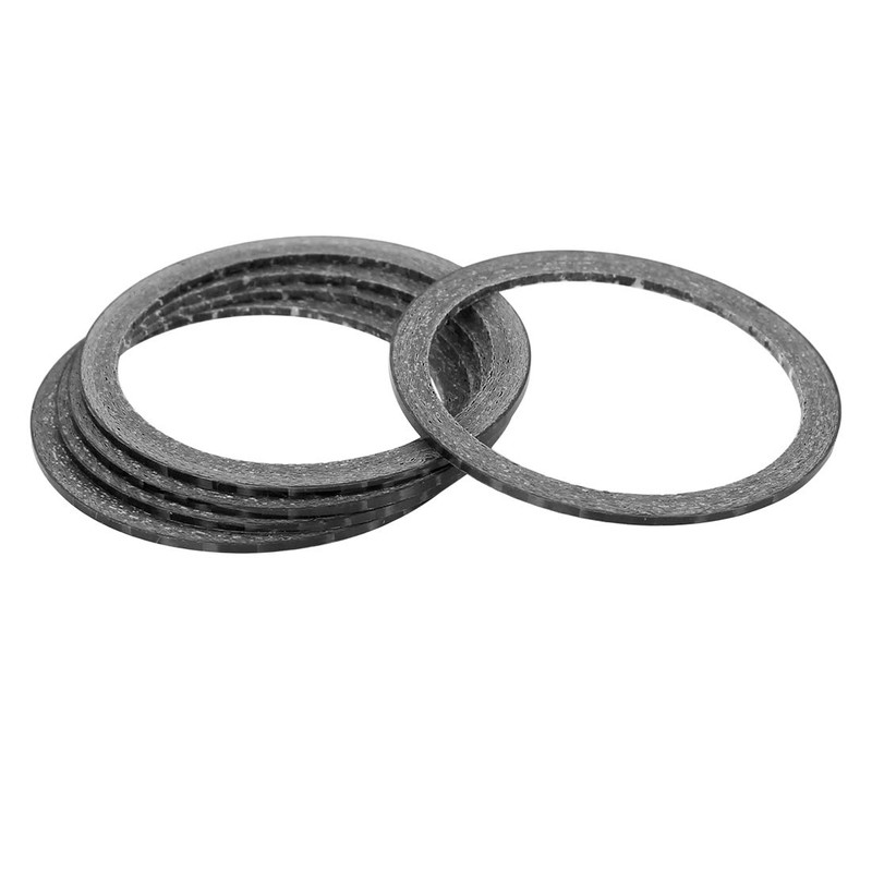 X AUTOHAUX Headset Spacer 1mm Carbon Fiber Handlebar Stem Spacer