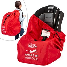 Car Seat Travel Bag for Airplane | Airport Gate Check Bag Approved. Universal Size, Baby Infant Seat Travel Bag Cover with Padded Adjustable Straps