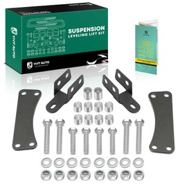 YHTAUTO 2 inch Front and Rear Leveling Lift Brackets w/Hardware Kit Compatible with Honda Rincon 650 2003-2005, Rincon 680 2006-2016, Suspension Leveling Lift Kit Set of 4