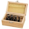 Neilsen CT0488 8pc Wood Plug Cutting Set - Carbon Steel,
