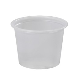 Fit Meal Prep 250 Pack 1 oz BPA Free Condiment Cups No Lids, Disposable Jello Shots Containers, Small Dipping Sauce Cups, Plastic Ramekins in Bulk, Stackable Souffle Cups for Sample, Portioning