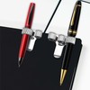 Triple Hole Metal Pen Holder With Pocket Clip - Doctors,