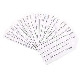 10Pack Name ID Card Blank Fit for Luggage Tags by Ovener