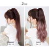 TefuRe M056 Hair Extensions, Quick Detach, Ponytail, Wig, Wave Dark