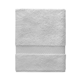 Yves Delorme Etoile Silver (Light Grey) Towels - Extra Plush and Soft Luxury Bath Linens - 100% Natural and Organic - High Absorbency Turkish Towel