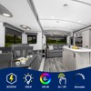 Obeaming 2 Pack RV Interior Ceiling Dome Light 4.5 Inch,