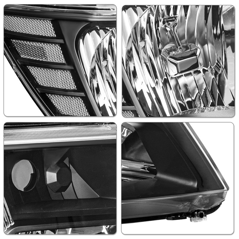 SOCKIR Headlight Assembly Set Fits for 2009-2020 Dodge Journey OE
