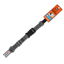 GoGo Pet Products Martingale Dog Collar, Medium, Gray